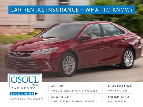 Car rental Insurance - What to Know? | Osoul House Car Rental