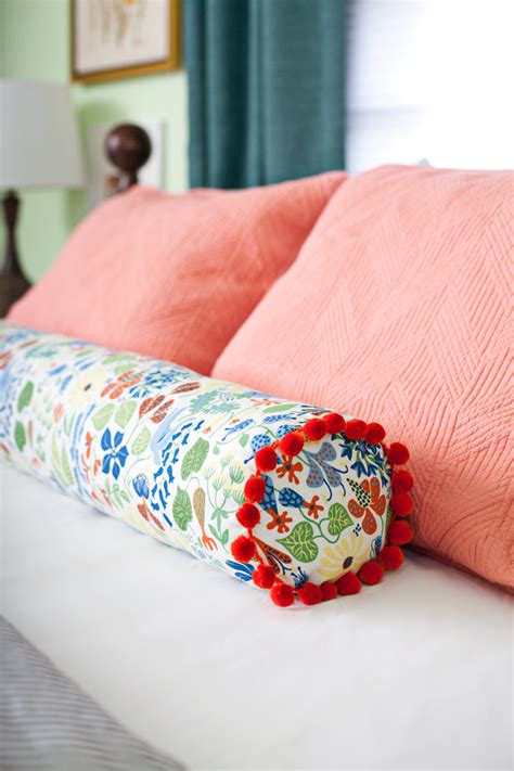 How to Make a Bolster Pillow - A Beautiful Mess