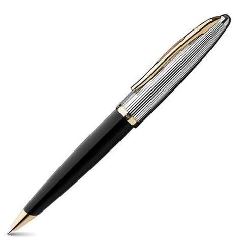 Waterman - Carene Deluxe Black & Gold Ballpoint Pen | Peter's of Kensington