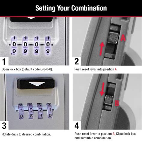 Master Lock Combination Lock Lighted Keypad Lock Box 5425D at Lowes.com