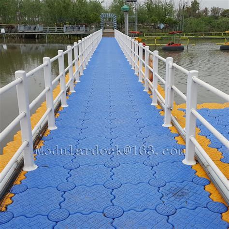 China Floating Walkway Pontoon Bridge - China Floating Dock, Plastic ...