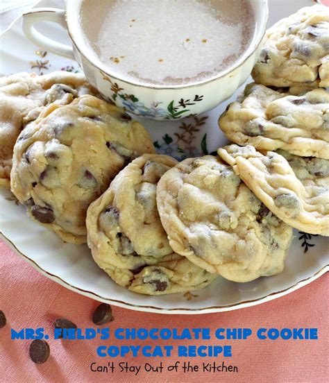 Easy Homemade Mrs. Fields Chocolate Chip Cookie Recipe