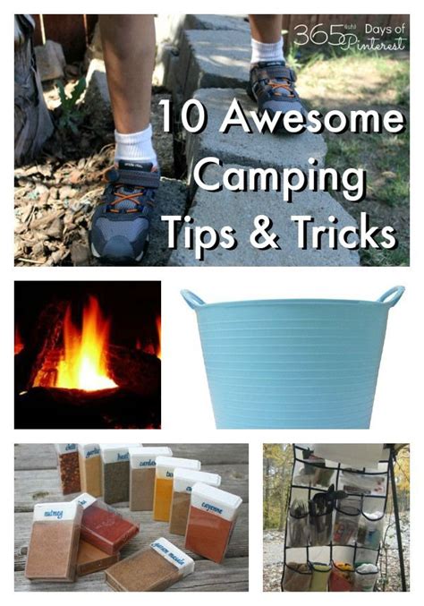 10 Awesome Camping Tips and Tricks - 365ish Days of Pinterest | Camping ...