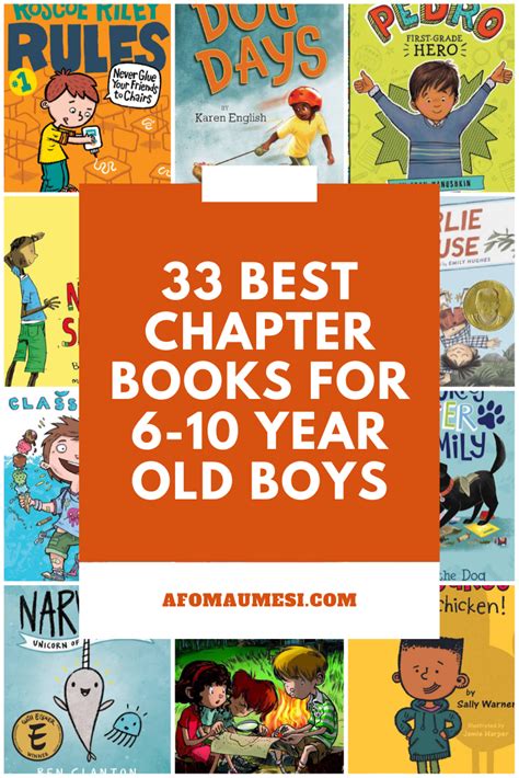 33 Best Early Chapter Books for Boys (Early Readers for Boys Ages 6-10 ...