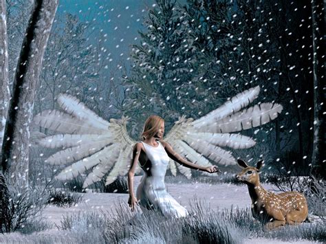 🔥 [47+] Beautiful Christmas Angels Desktop Wallpapers | WallpaperSafari