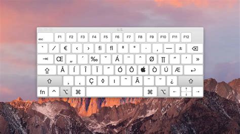 How to Show the Virtual On-Screen Keyboard Viewer in macOS Sierra