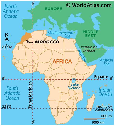 Morocco Map In The World - Bunnie Valentia