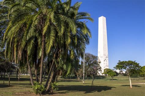 Obelisk in Ibirapuera editorial stock photo. Image of building - 76507893