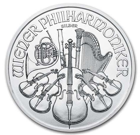 1oz Austrian Philharmonic Silver Coins 2023