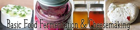 Basic Food Fermentation & Cheesemaking - Fall 2016 - The Human Path