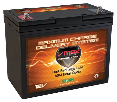 VMAX SLR60 12 Volt 60Ah AGM Deep Cycle Hi Performance Battery