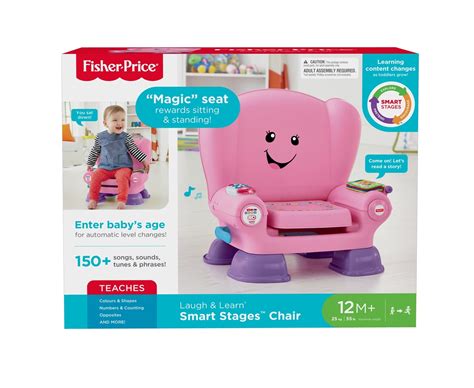 Fisher-Price Laugh & Learn Smart Stage Chair Pink