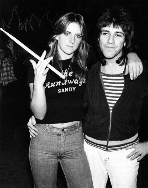 Sandy West of The Runaways and Myself in The Quick by Brad Elterman | Sandy west, Female ...