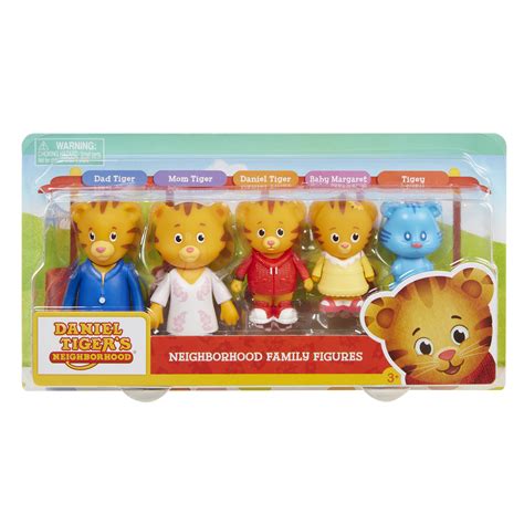 Daniel Tigers Neighborhood Friends Family Figure (5 Pack) - Walmart.com