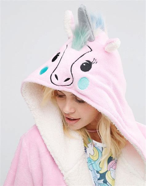 Image 3 of ASOS Unicorn Robe | Kids nightwear, Women nightwear, Gowns dresses