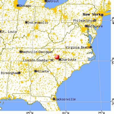 Lincoln County, North Carolina detailed profile - houses, real estate ...