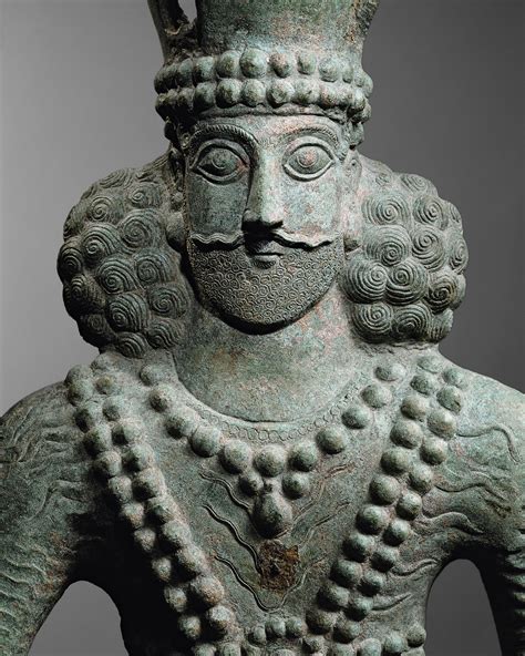 Ancient to Medieval (And Slightly Later) History - Bronze Bust of Sassanid King (Shapur II ...