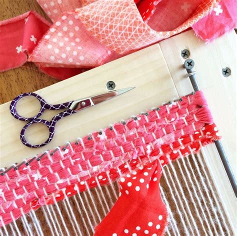 rip strip weaving | lillyella stitchery | Diy weaving, Rag rug diy, Weaving