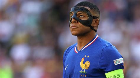 Why Kylian Mbappe is unhappy with custom face mask at Euro 2024 – with ...