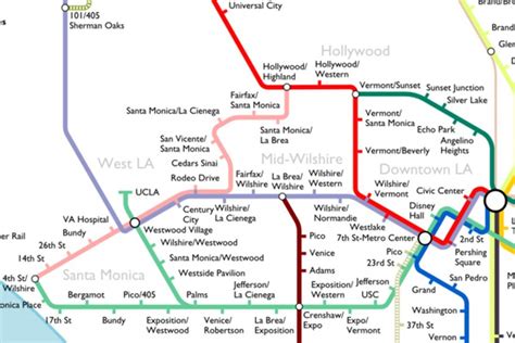 California Metro Rail Map | Printable Maps