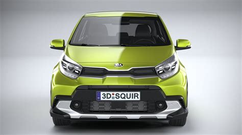 Kia Picanto X-line 2021 3D Model by SQUIR