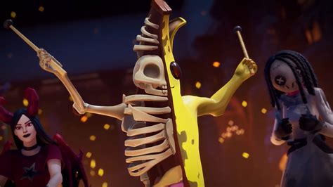 Fortnite, Peely Bone, Halloween, 4K, HD Wallpaper | Rare Gallery