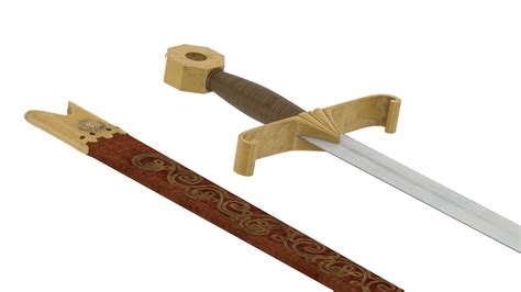 Curtana Sword 3D Model - TurboSquid 1810590