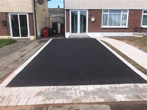 Tarmac Driveway with Silver Granite Border 2023 - Driveways Dublin & Ireland