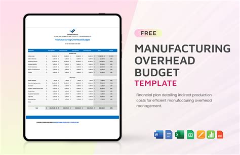 Manufacturing Templates in Excel - FREE Download | Template.net