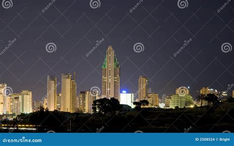 Skyline of Benidorm stock photo. Image of skyline, hostel - 2508524