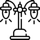 Lamp - free icon