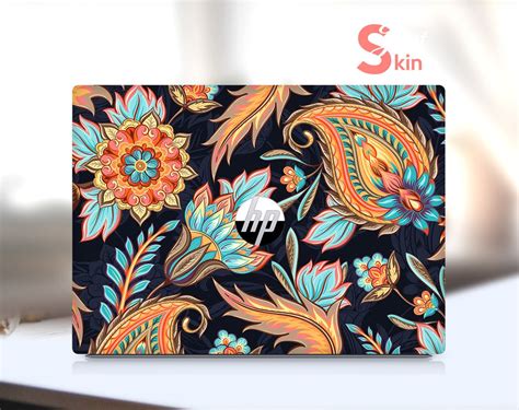 Hp Laptop Skin,hp Envy X360 Custom Skin,personalized Flowers Vinyl Decal for Spectre Envy ...