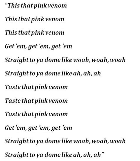 "Pink Venom" by Blackpink - Song Meanings and Facts