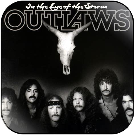 Outlaws In The Eye Of The Storm Album Cover Sticker