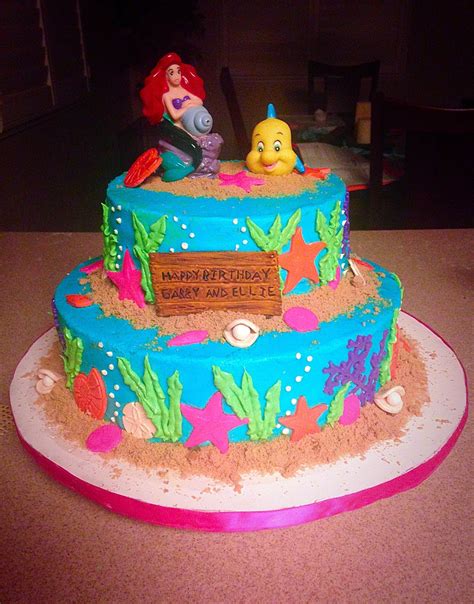 The Little Mermaid Under The Sea Cake - CakeCentral.com