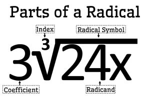 Parts of a Radical Poster | Math = Love