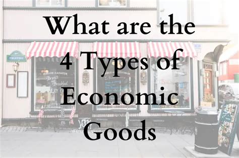 Economic Goods: Definition, Types & Examples