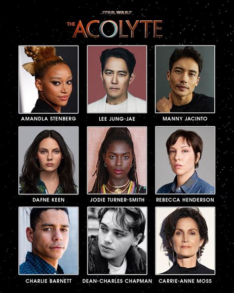 The Acolyte Original Series Cast Revealed | StarWars.com