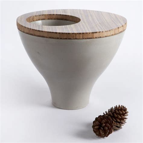 If It's Hip, It's Here (Archives): Obleeek Objects - Modern Concrete Planters For Indoor & Outdoor
