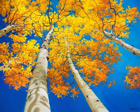 Pin by Nancy Norman on Art That Inspires Me | Aspen trees painting, Aspen trees, Tree painting