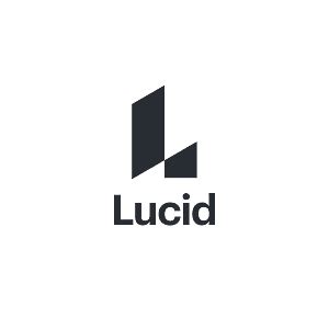 Lucid blue black logo transparent PNG - StickPNG