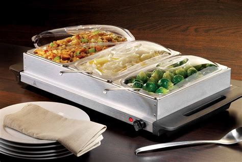 Amazon: Nostalgia Electric 3-Section Buffet & Warming Tray Just $29 Shipped - NorCal Coupon Gal