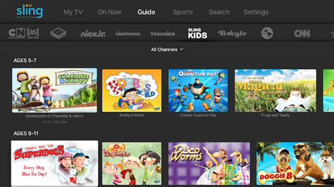 Sling TV goes after parents with launch of new on-demand Kids channel ...