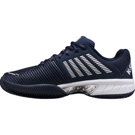 K-Swiss Mens Express Light 2 HB Tennis Shoes - Navy/White - Tennisnuts.com