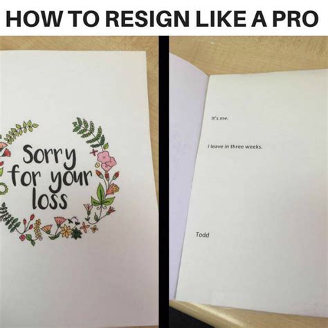 35 Hilariously Funny Resignation Letters