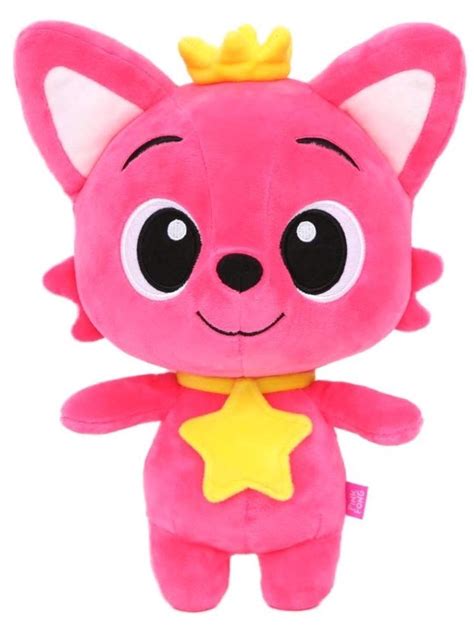 Pinkfong Stuffed Plush Doll - Pink, 13.8” with Extra Large Head | eBay ...