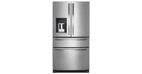 Whirlpool WRX735SDBM 36" 25 Cu. Ft. Four Door French Door | Build.com