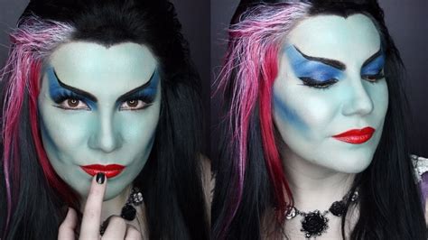 Lily Munster Makeup Tutorial | Saubhaya Makeup