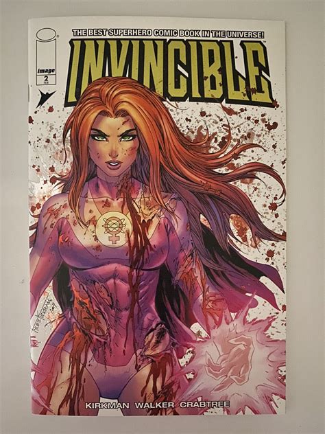 Invincible #1 Atom Eve FOIL Battle Damage Image Variant Comic Book | eBay