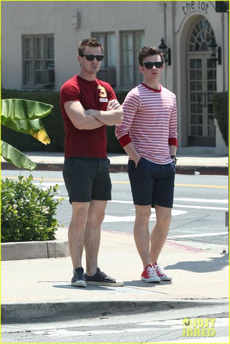 Chris Colfer & Will Sherrod: Fourth of July Lunch Date!: Photo 2904592 ...